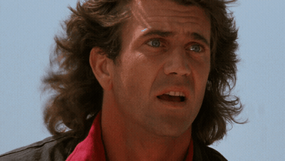 A Close Up Of A Man 'S Face With A Shocked Look On His Face GIF
