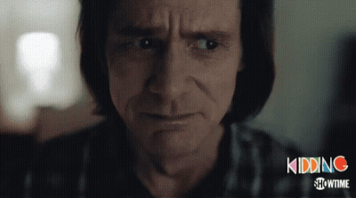 A Close Up Of A Man 'S Face With A Showtime Logo In The Corner GIF