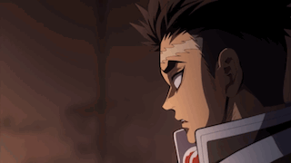 A Close Up Of A Man 'S Face With A Tear Coming Out Of His Eye GIF