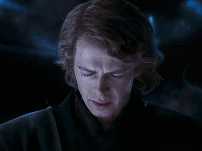 A Close Up Of A Man 'S Face With A Tear Running Down His Cheek . GIF