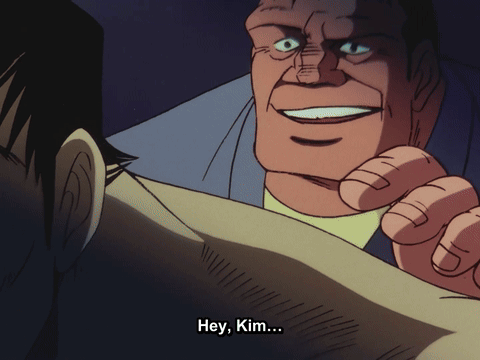 A Close Up Of A Man 'S Face With A Very Angry Look On His Face GIF