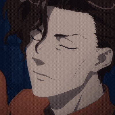 A Close Up Of A Man 'S Face With Closed Eyes GIF