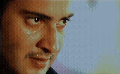 A Close Up Of A Man 'S Face With Sweat Coming Out Of His Nose GIF