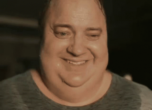 A Close Up Of A Man 'S Face With Sweat On His Face GIF