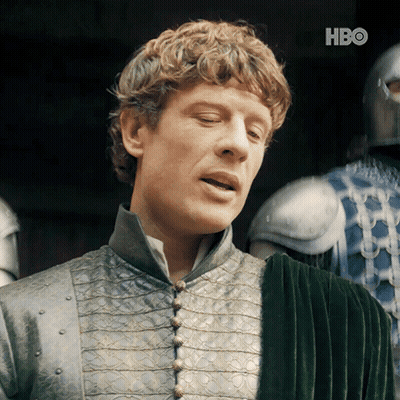 A Close Up Of A Man 'S Face With The Hbo Logo In The Background GIF