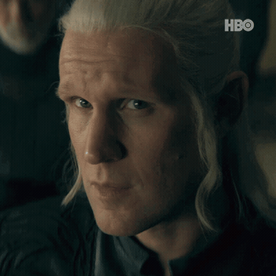 A Close Up Of A Man 'S Face With The Hbo Logo In The Background GIF