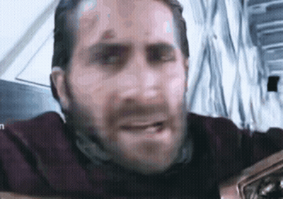 A Close Up Of A Man 'S Face With The Letter N On The Bottom GIF