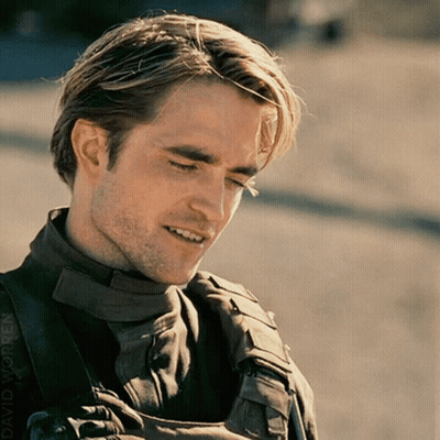 A Close Up Of A Man 'S Face With The Name David Written In The Corner GIF