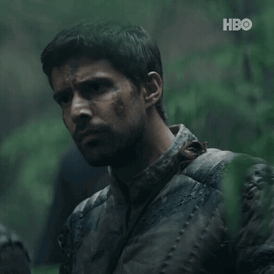 A Close Up Of A Man 'S Face With The Word Hbo On The Bottom GIF