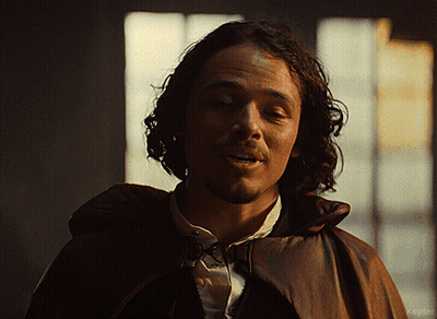 A Close Up Of A Man 'S Face With The Word Kepler Below Him GIF