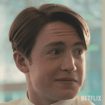A Close Up Of A Man 'S Face With The Word Netflix On The Bottom Right GIF