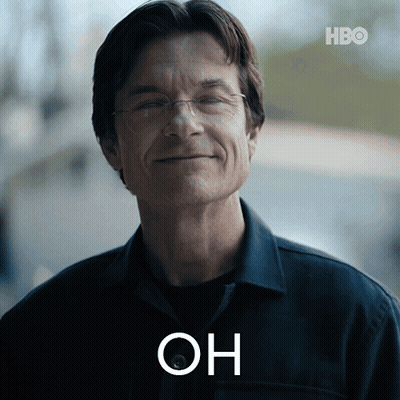 A Close Up Of A Man 'S Face With The Word Oh Above It GIF