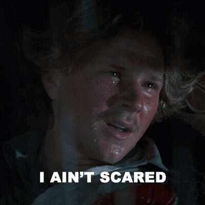 A Close Up Of A Man 'S Face With The Words Anymore Written Below Him GIF