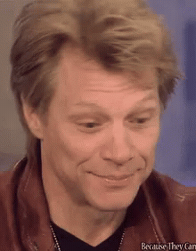 A Close Up Of A Man 'S Face With The Words Because They Can Be Seen In The Corner GIF