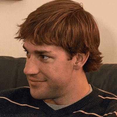 A Close Up Of A Man 'S Face With The Words David Worren Visible GIF