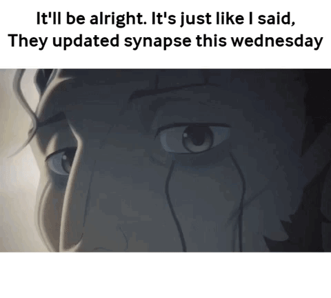 A Close Up Of A Man 'S Face With The Words It 'Ll Be Alright It 'S Just Like I Said GIF