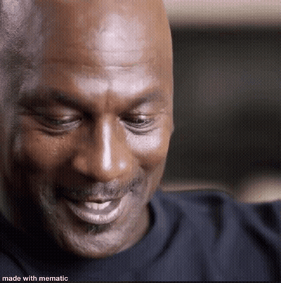 A Close Up Of A Man 'S Face With The Words Made With Mematic At The Bottom GIF