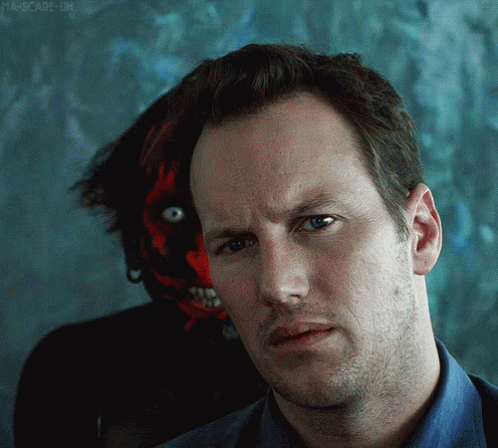 A Close Up Of A Man 'S Face With The Words Massacre-Uk Visible In The Corner GIF