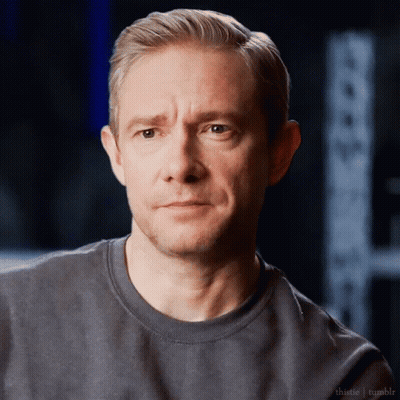 A Close Up Of A Man 'S Face With The Words Thistle Tumblr Visible In The Corner GIF