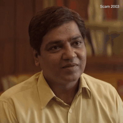 A Close Up Of A Man 'S Face With The Year 2003 On The Bottom Left GIF