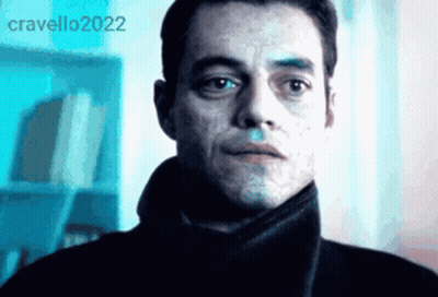 A Close Up Of A Man 'S Face With The Year 2022 On The Bottom Right GIF