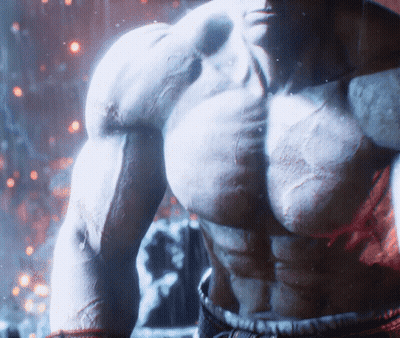 A Close Up Of A Man 'S Torso And Arm GIF