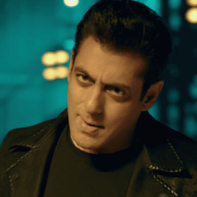A Close Up Of A Man Wearing A Black Shirt And A Black Leather Jacket GIF