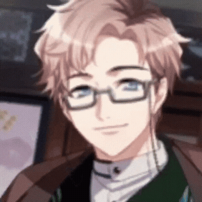 A Close Up Of A Man Wearing Glasses And A Jacket . GIF