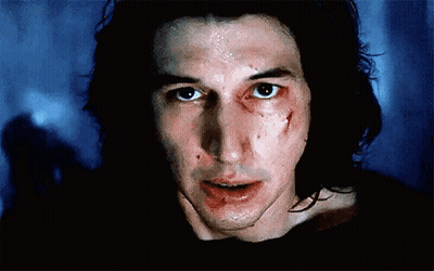 A Close Up Of A Man With Blood On His Face . GIF