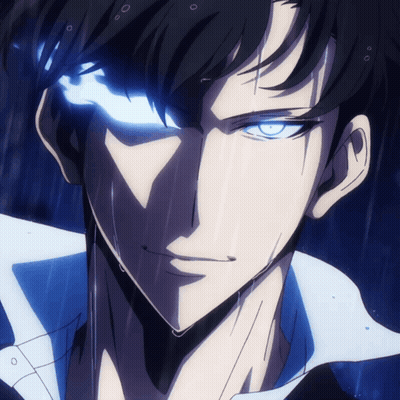 A Close Up Of A Man With Blue Eyes GIF