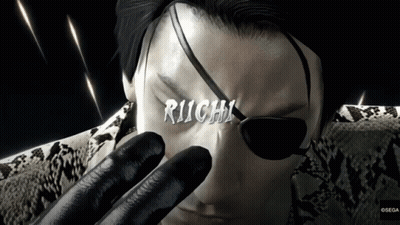 A Close Up Of A Man With The Word Richi On His Face GIF