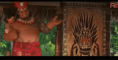 A Close Up Of A Painting With The Word Fel On The Bottom Right GIF