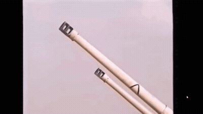 A Close Up Of A Pair Of Chopsticks With The Letter T On The End GIF