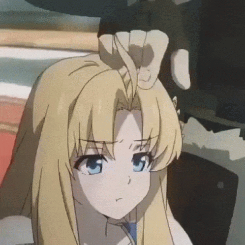 A Close Up Of A Person Holding A Girl 'S Hair . GIF