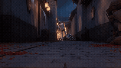 A Close Up Of A Person Holding A Sword GIF