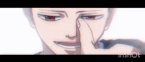 A Close Up Of A Person Holding Their Nose . GIF