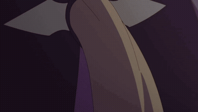 A Close Up Of A Person 'S Arm In A Purple Background GIF