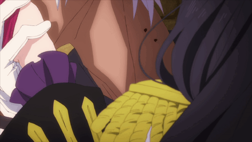 A Close Up Of A Person 'S Arm With A Yellow Stripe That Says V On It GIF