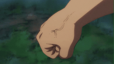 A Close Up Of A Person 'S Chest With A Few Lines Visible GIF