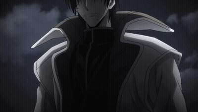 A Close Up Of A Person 'S Collar And Shoulder GIF