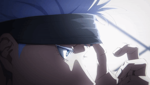 A Close Up Of A Person 'S Eye With A Bandage On It GIF