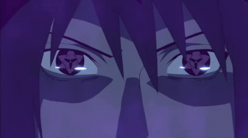 A Close Up Of A Person 'S Eyes With A Star In The Middle GIF
