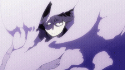 A Close Up Of A Person 'S Face In A Cartoon GIF