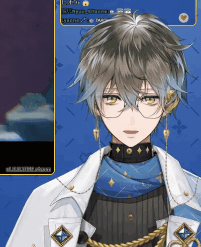 A Close Up Of A Person 'S Face In A Video Game With The Name Ryu On The Bottom Right GIF