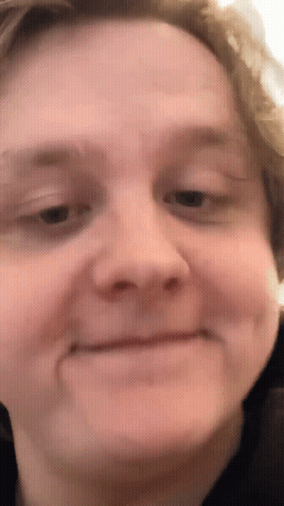 A Close Up Of A Person 'S Face Making A Face GIF