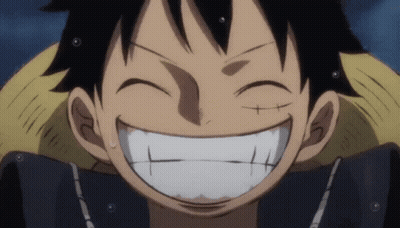 A Close Up Of A Person 'S Face With A Big Smile On It GIF