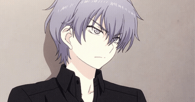 A Close Up Of A Person 'S Face With A Black Shirt GIF