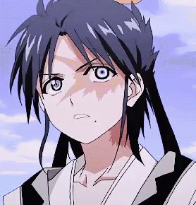 A Close Up Of A Person 'S Face With A Blue Eye GIF