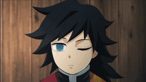 A Close Up Of A Person 'S Face With A Blue Eye GIF