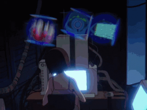 A Close Up Of A Person 'S Face With A Blurred Background GIF